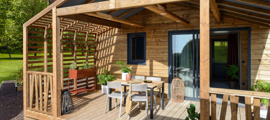 Mobil home sur Camping en Normandie
